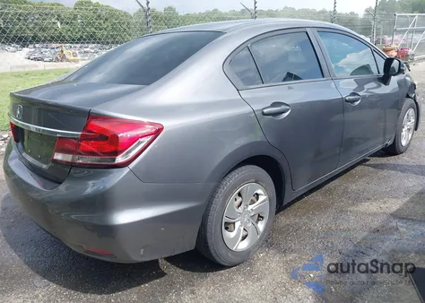 2013 Honda Civic Lx из США, поврежденный, VIN 2HGFB2F58DH543909